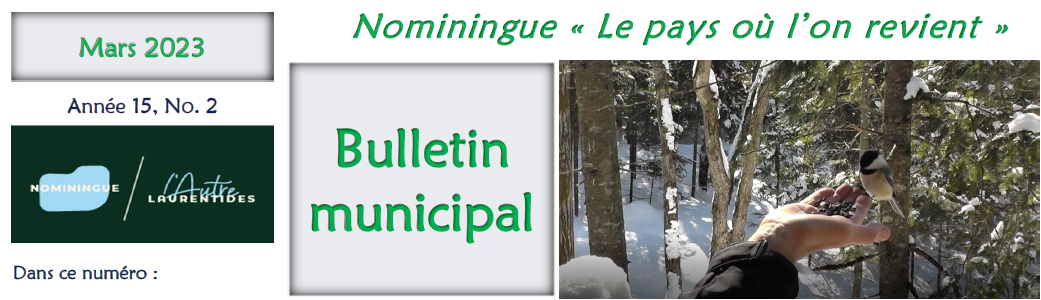 Bulletin municipal – Mars 2023